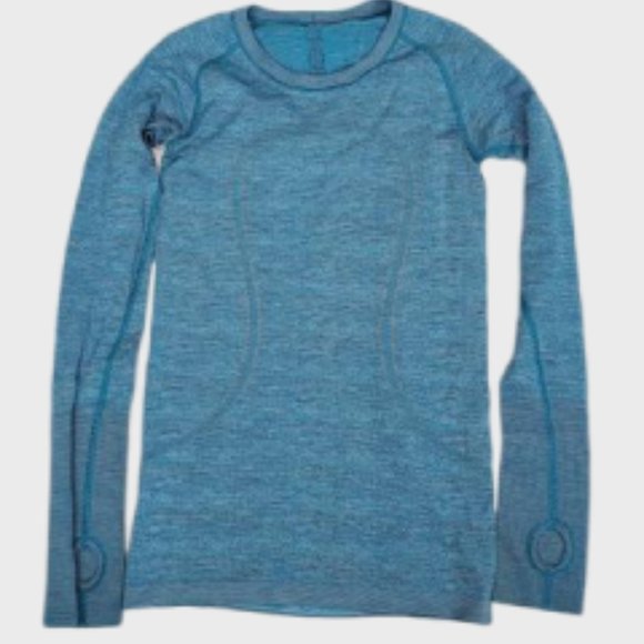 Size 4 - Lululemon Swiftly Tech Long Sleeve Crew - Picture 2 of 2